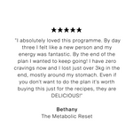 The Metabolic Reset