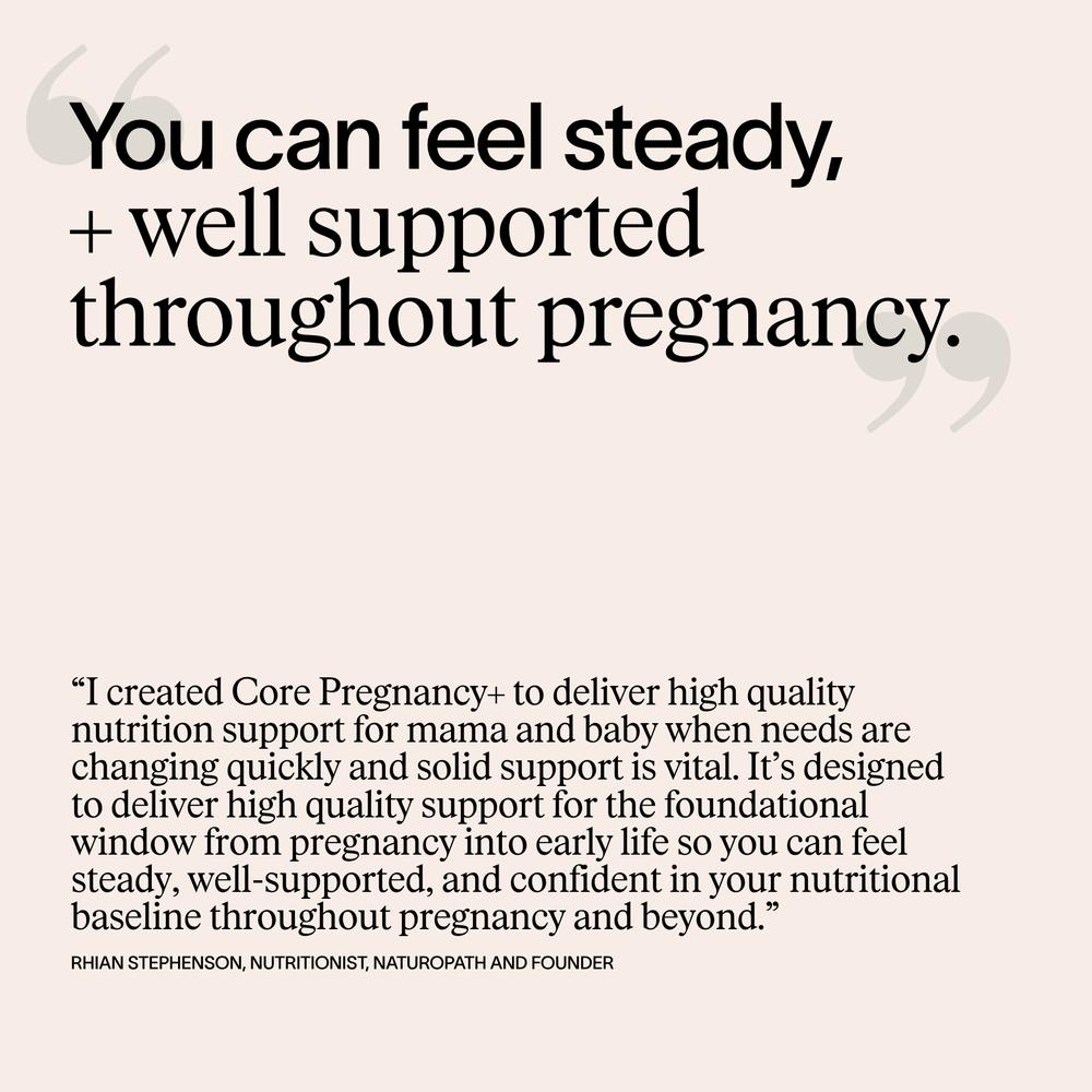 Pregnancy + Postnatal Foundations