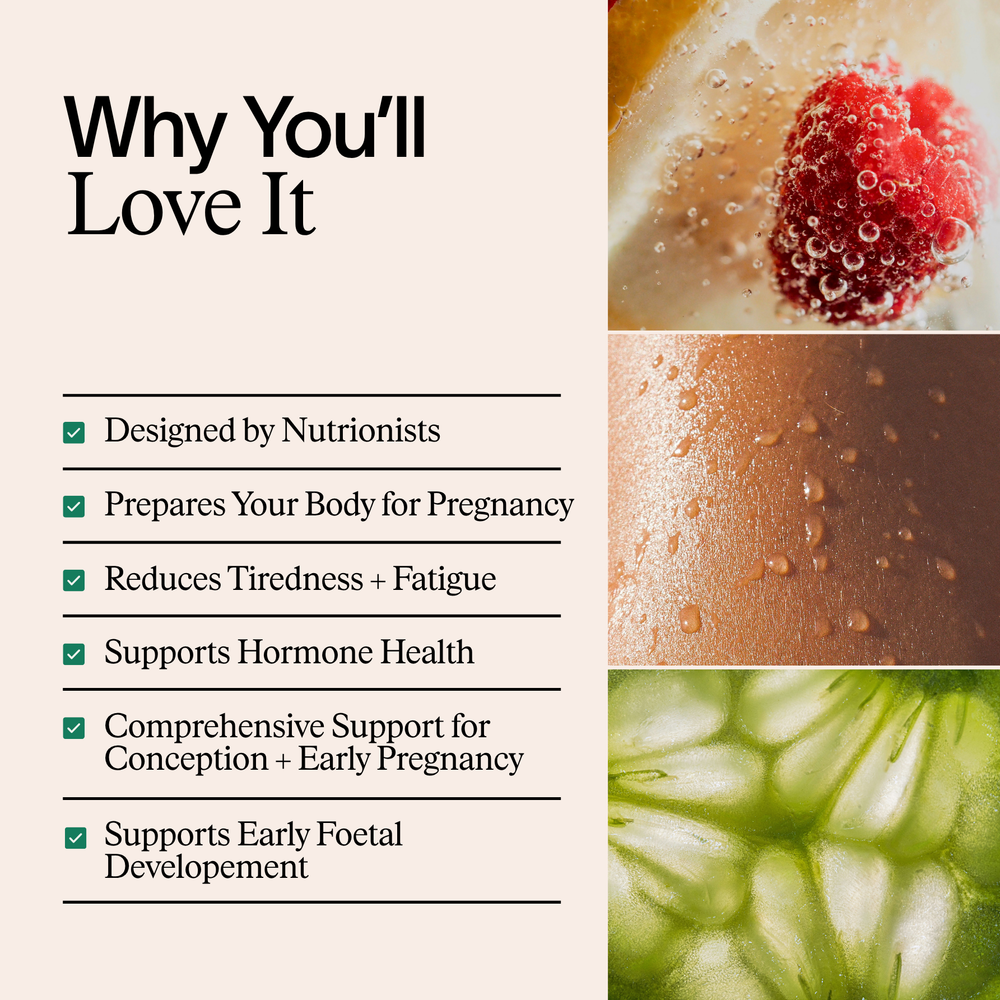 Prenatal + Early Pregnancy Foundations