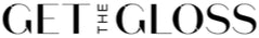 Logo of 'GET THE GLOSS' in black text on a white background