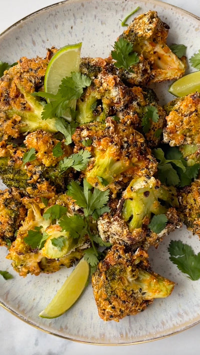 Bang Bang Broccoli with Kung Pao Sauce