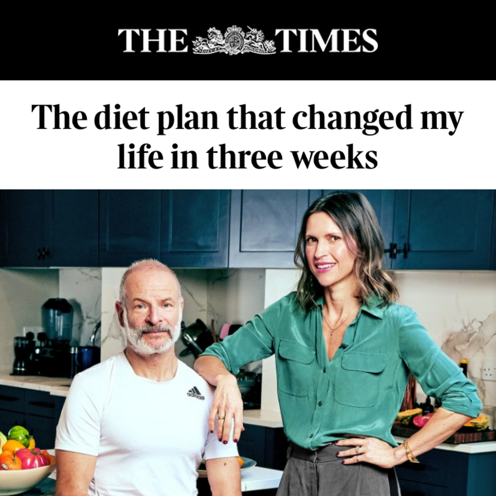 The Times: The Diet Plan That Changed My Life in Three Weeks