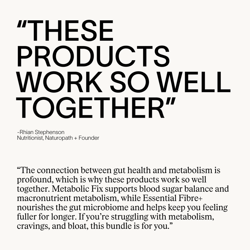 Gut + Metabolism Bundle