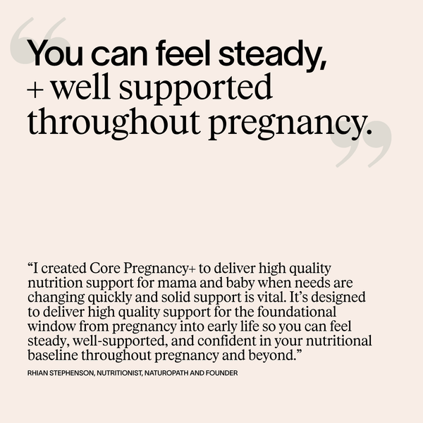 Pregnancy + Postnatal Foundations - Fertility + Pregnancy